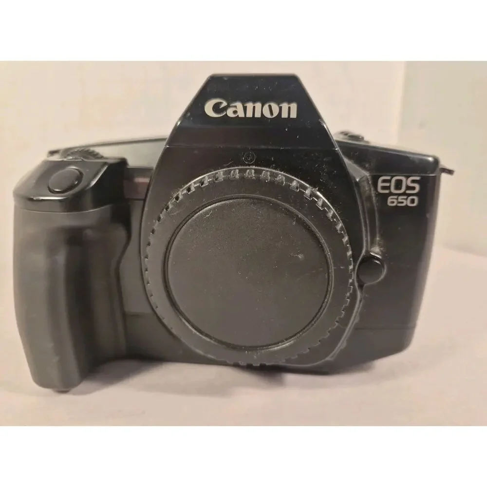 Canon EOS 650 Film Camera Body Parts Only Japan